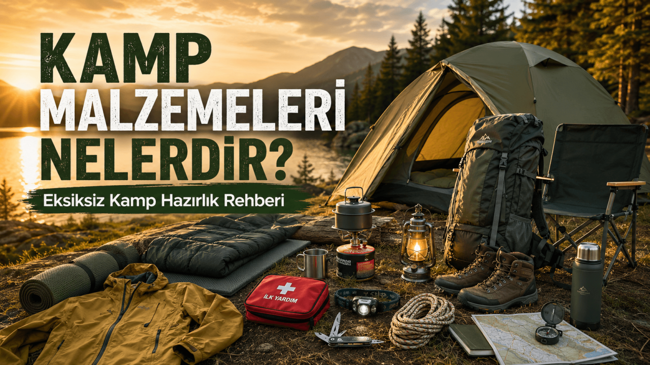Kamp Malzemeleri Nelerdir? Eksiksiz Kamp Hazırlık Rehberi