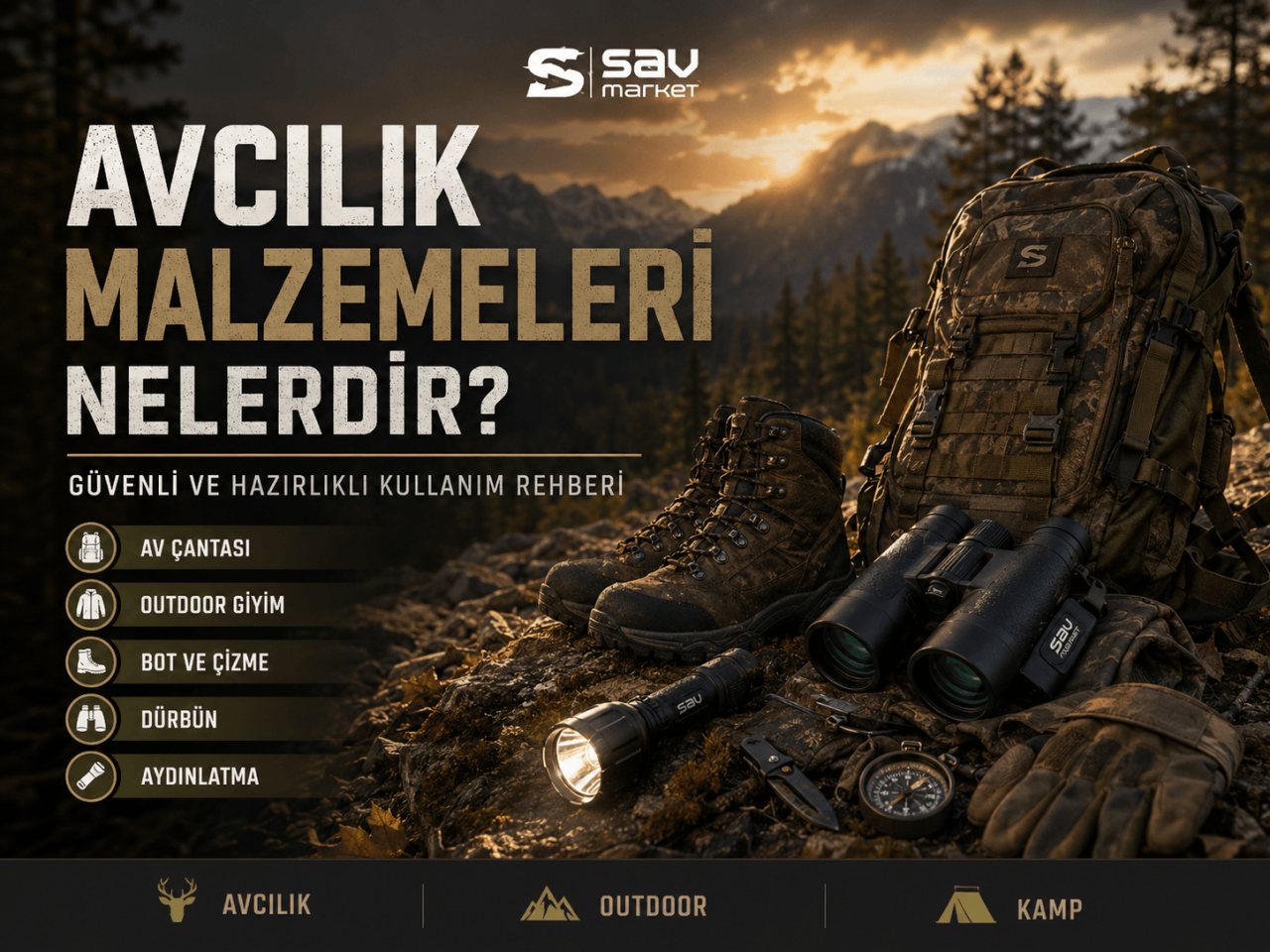 Avcılık Malzemeleri Nelerdir? [2026 Güncel Liste]