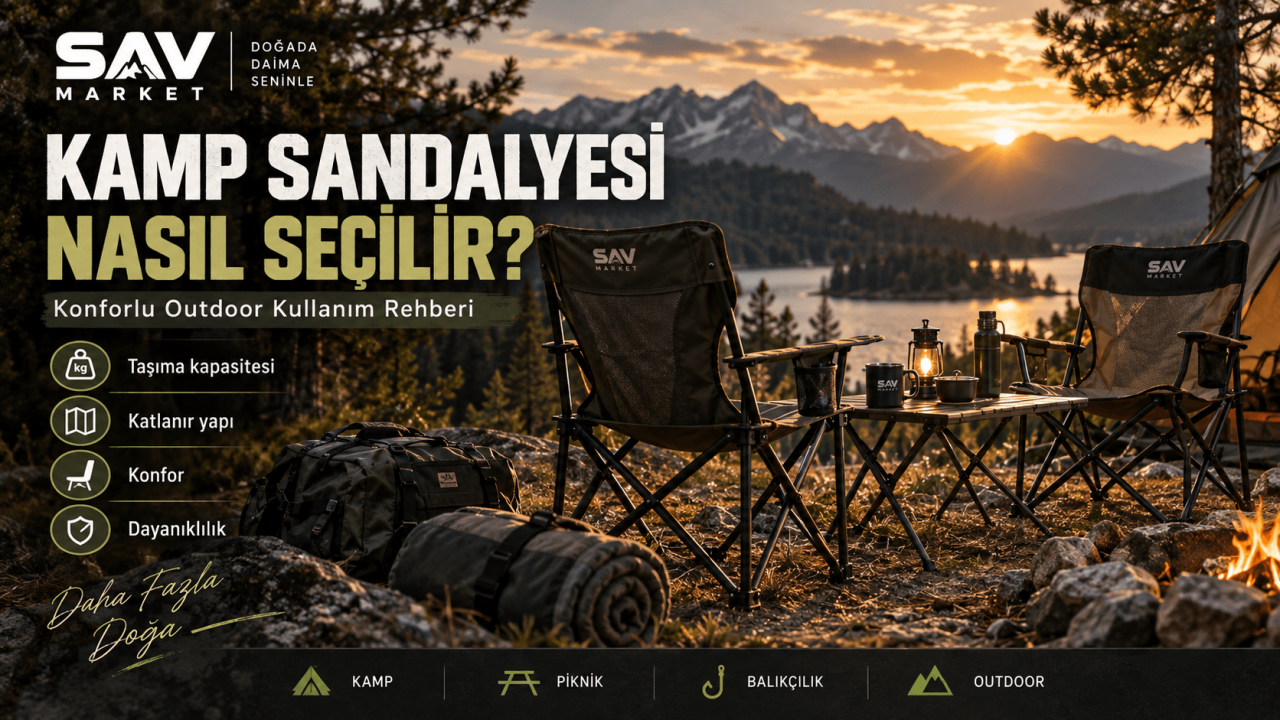 Kamp Sandalyesi Nasıl Seçilir? 2026 Rehberi