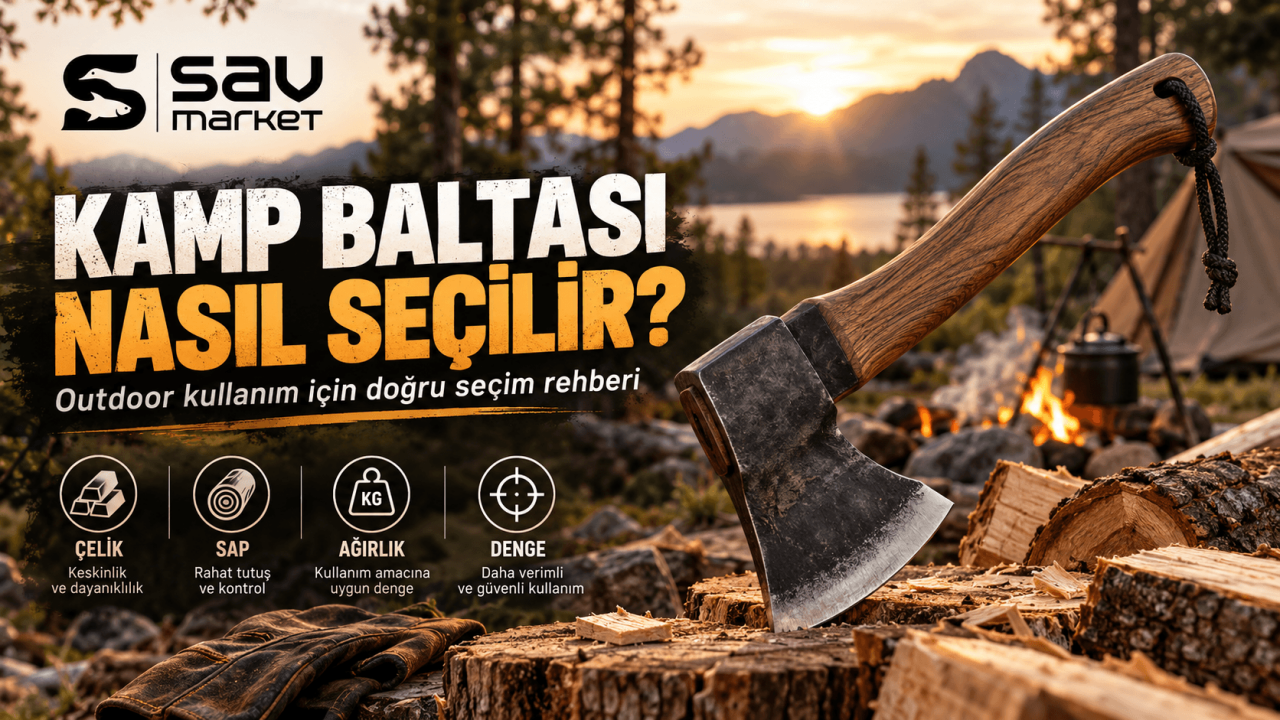Kamp Baltası Nasıl Seçilir? Outdoor Kullanım Rehberi