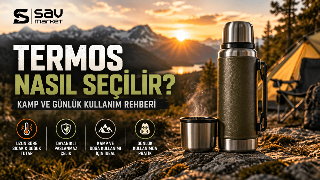 En İyi Termos Nasıl Seçilir? Kamp ve Günlük Kullanım Rehberi