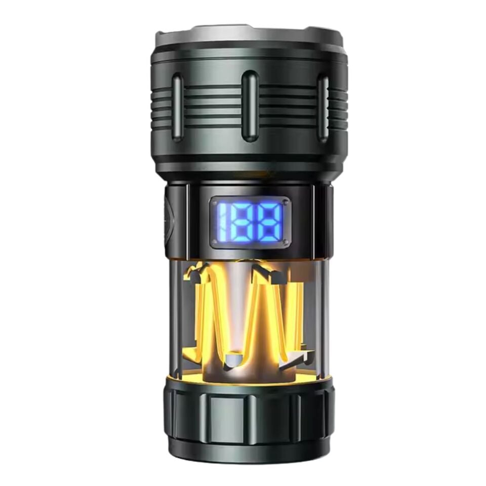 Şarj Edilebilir El Feneri - Wison - 1000 Lümen - 10 Watt
