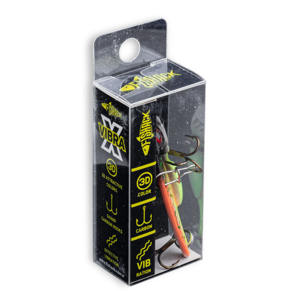 Vibrasyon Yem - LRF/Spin Jig - Fishack VibraX - 15g 55mm - UV Blaze
