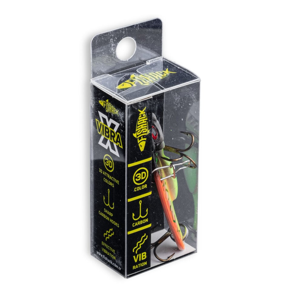 Vibrasyon Yem - LRF/Spin Jig - Fishack VibraX - 15g 55mm - UV Blaze