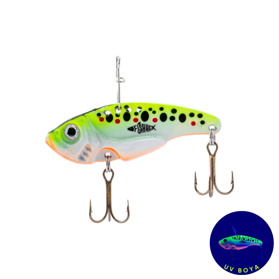 Vibrasyon Yem - LRF/Spin Jig - Fishack VibraX - 15g 55mm - Fire Gill