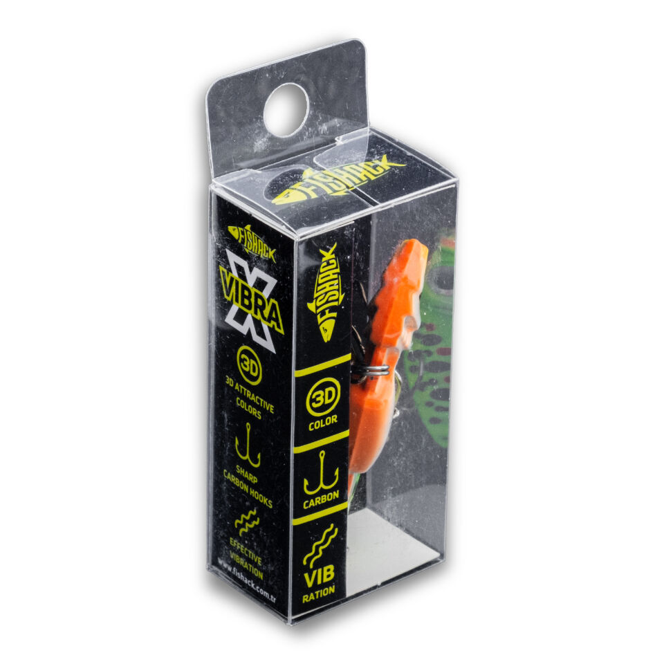 Vibrasyon Yem - LRF/Spin Jig - Fishack VibraX - 15g 55mm - Fire Gill
