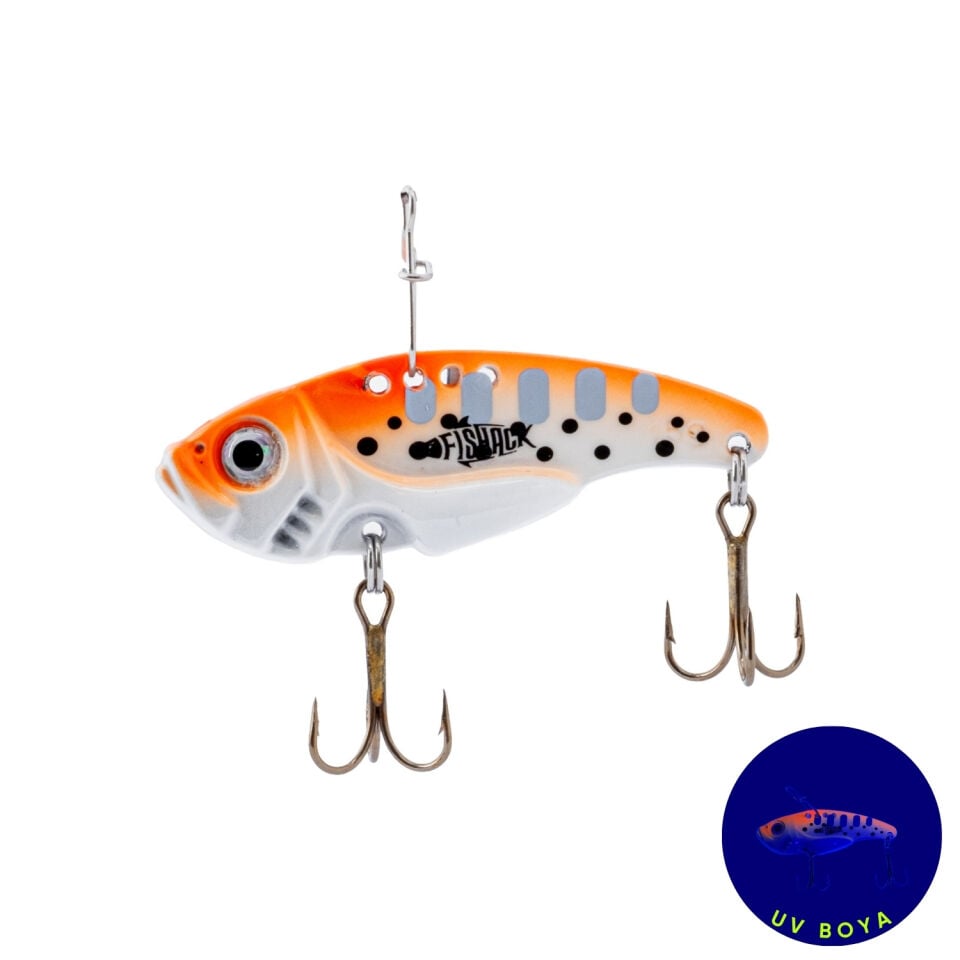 Vibrasyon Yem - LRF/Spin Jig - Fishack VibraX - 15g 55mm - Snow Drift