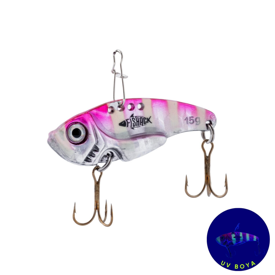Vibrasyon Yem - LRF/Spin Jig - Fishack VibraX - 15g 55mm - Rose Glow
