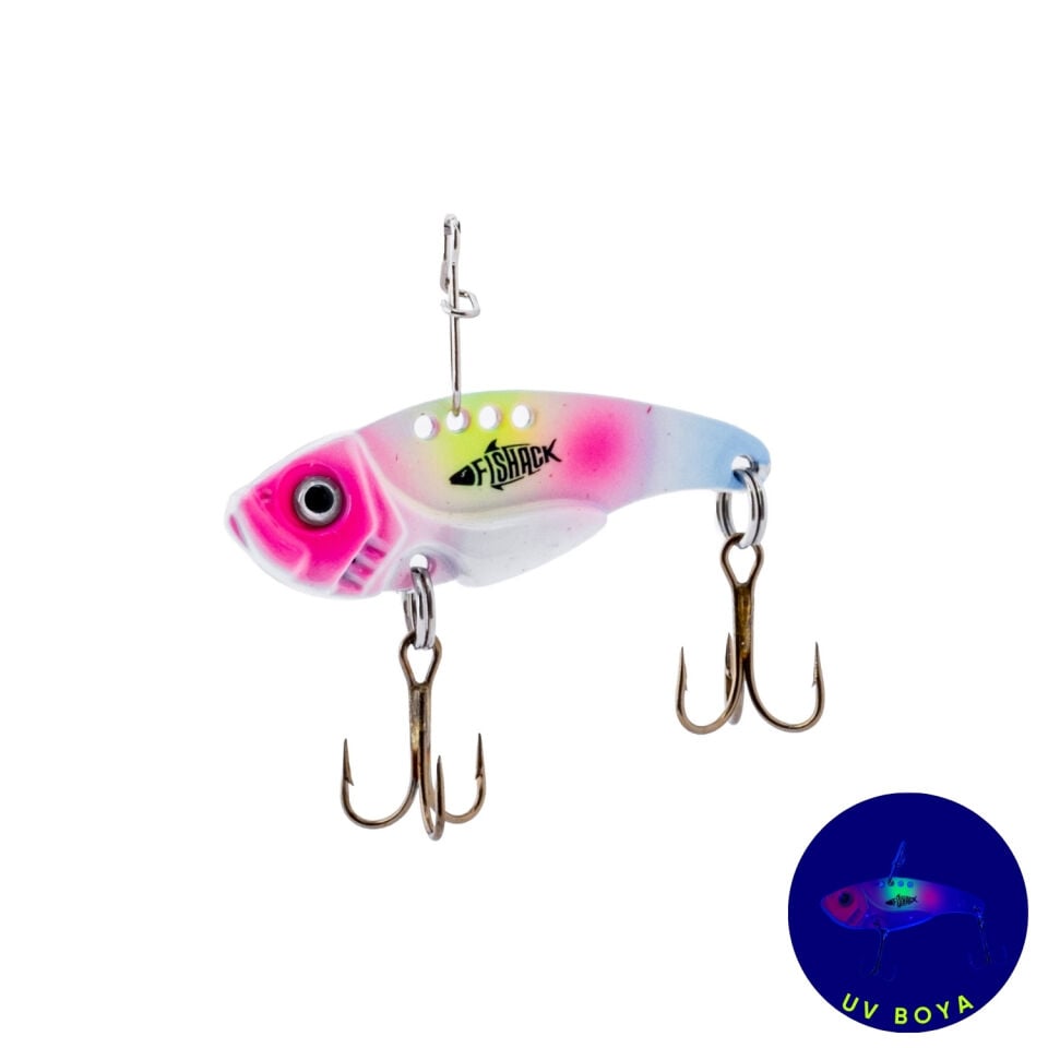 Vibrasyon Yem - LRF/Spin Jig - Fishack VibraX - 7g 40mm - Candy Ice
