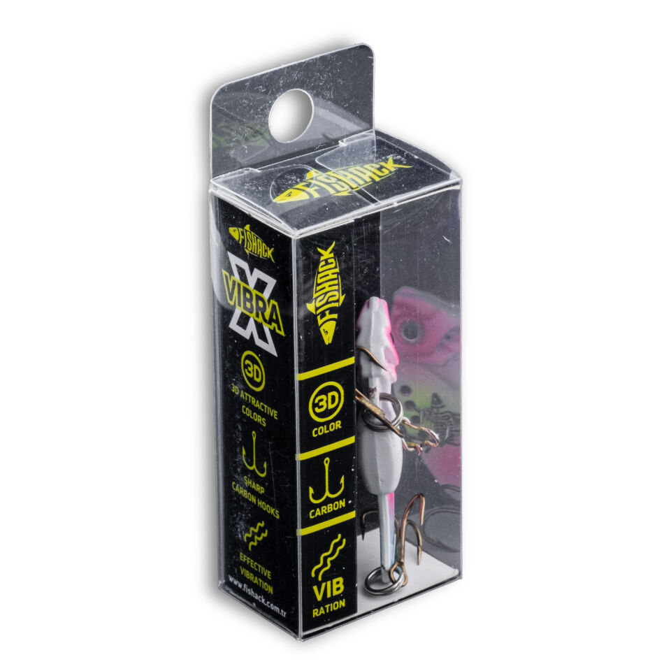 Vibrasyon Yem - LRF/Spin Jig - Fishack VibraX - 7g 40mm - Candy Ice