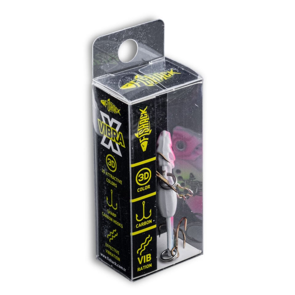 Vibrasyon Yem - LRF/Spin Jig - Fishack VibraX - 7g 40mm - Candy Ice