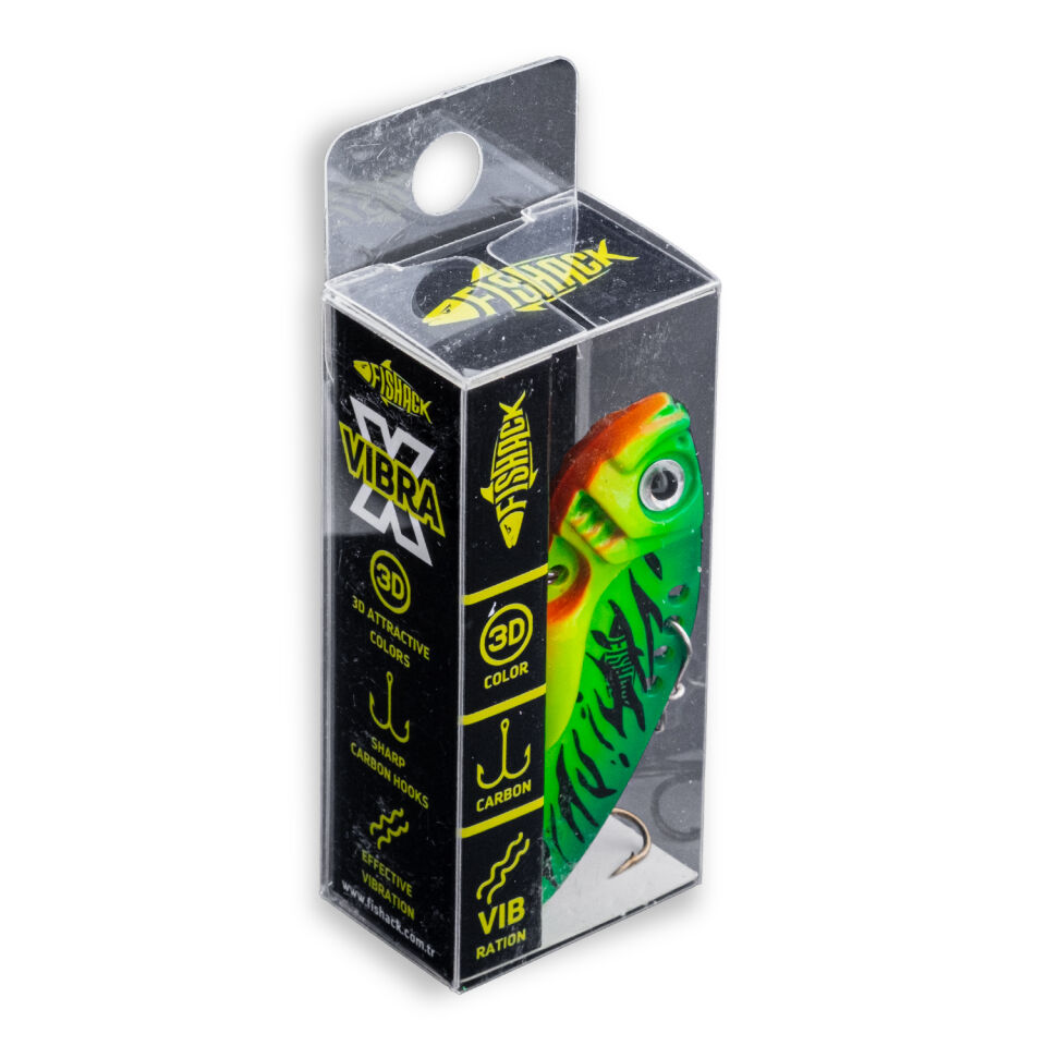 Vibrasyon Yem - LRF/Spin Jig - Fishack VibraX - 15g 55mm - Tiger Strike