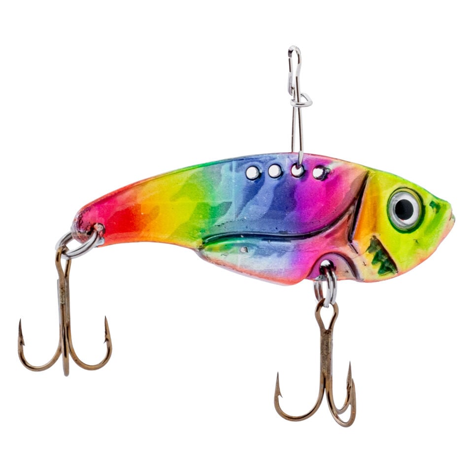 Vibrasyon Yem - LRF/Spin Jig - Fishack VibraX - 15g 55mm - Rainbow Fury