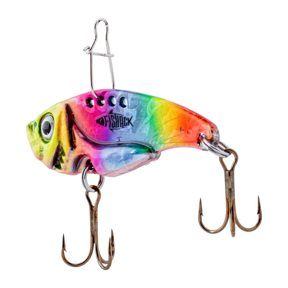 Vibrasyon Yem - LRF/Spin Jig - Fishack VibraX - 15g 55mm - Rainbow Fury