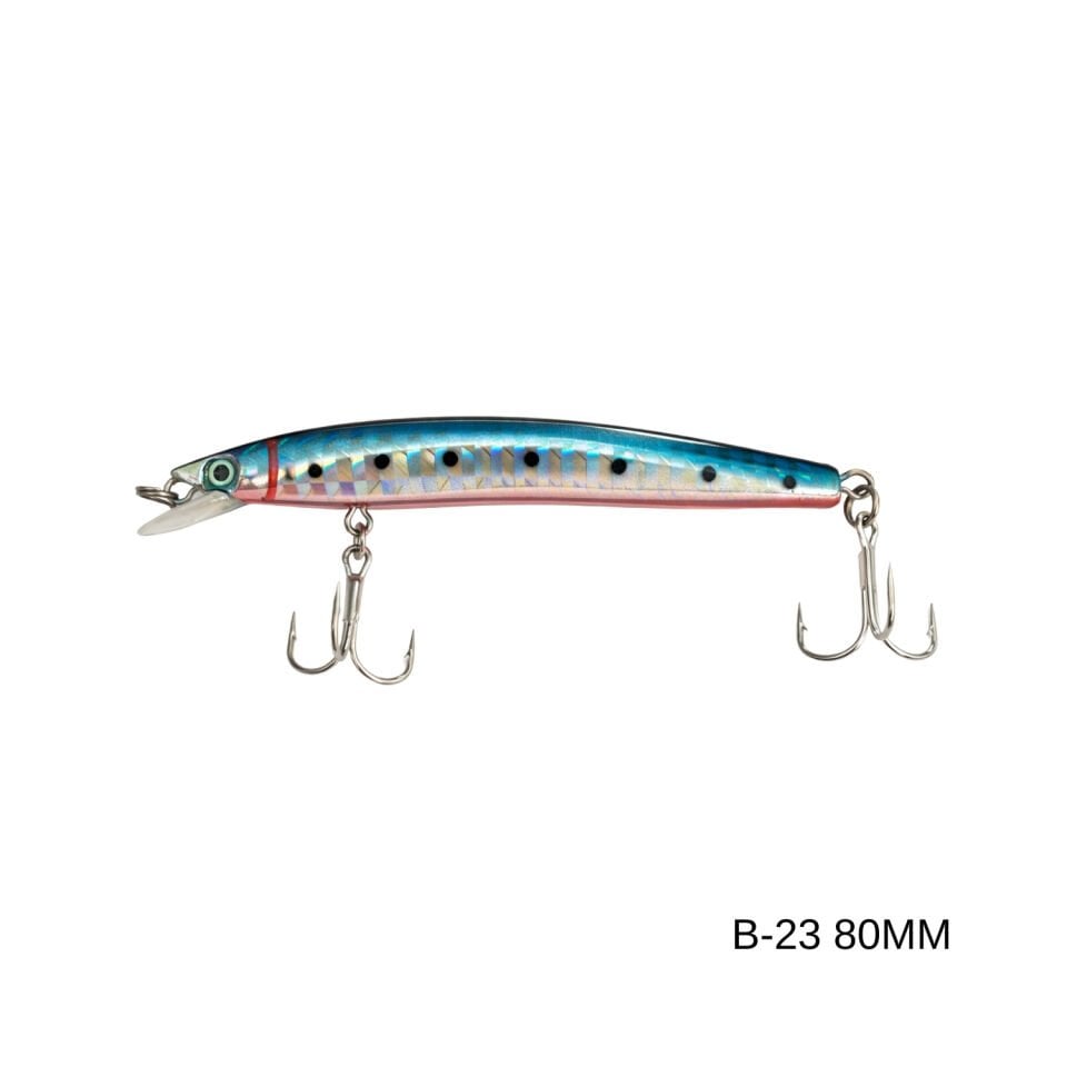 Maket Balık - Kurşun Arkası Rapala - 8cm 5gr - Sea Bose B-23