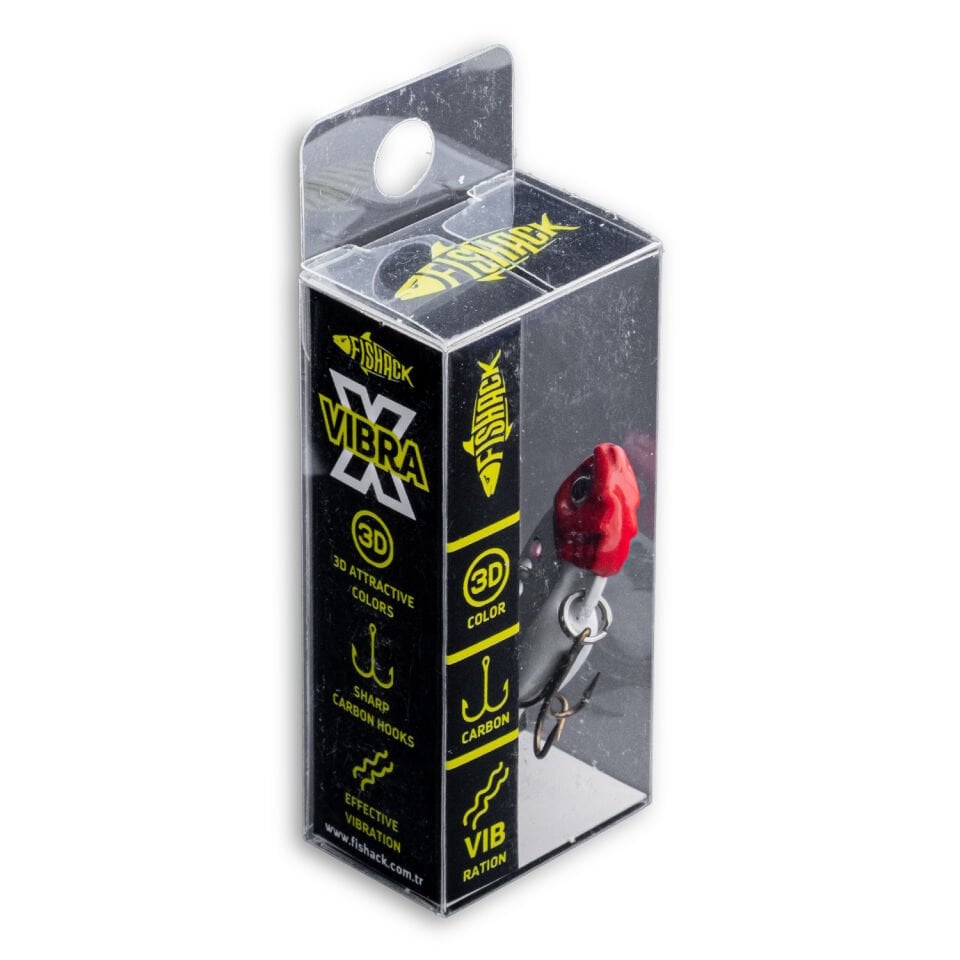 Vibrasyon Yem - LRF/Spin Jig - Fishack VibraX - 7g 40mm - Bloody Pearl