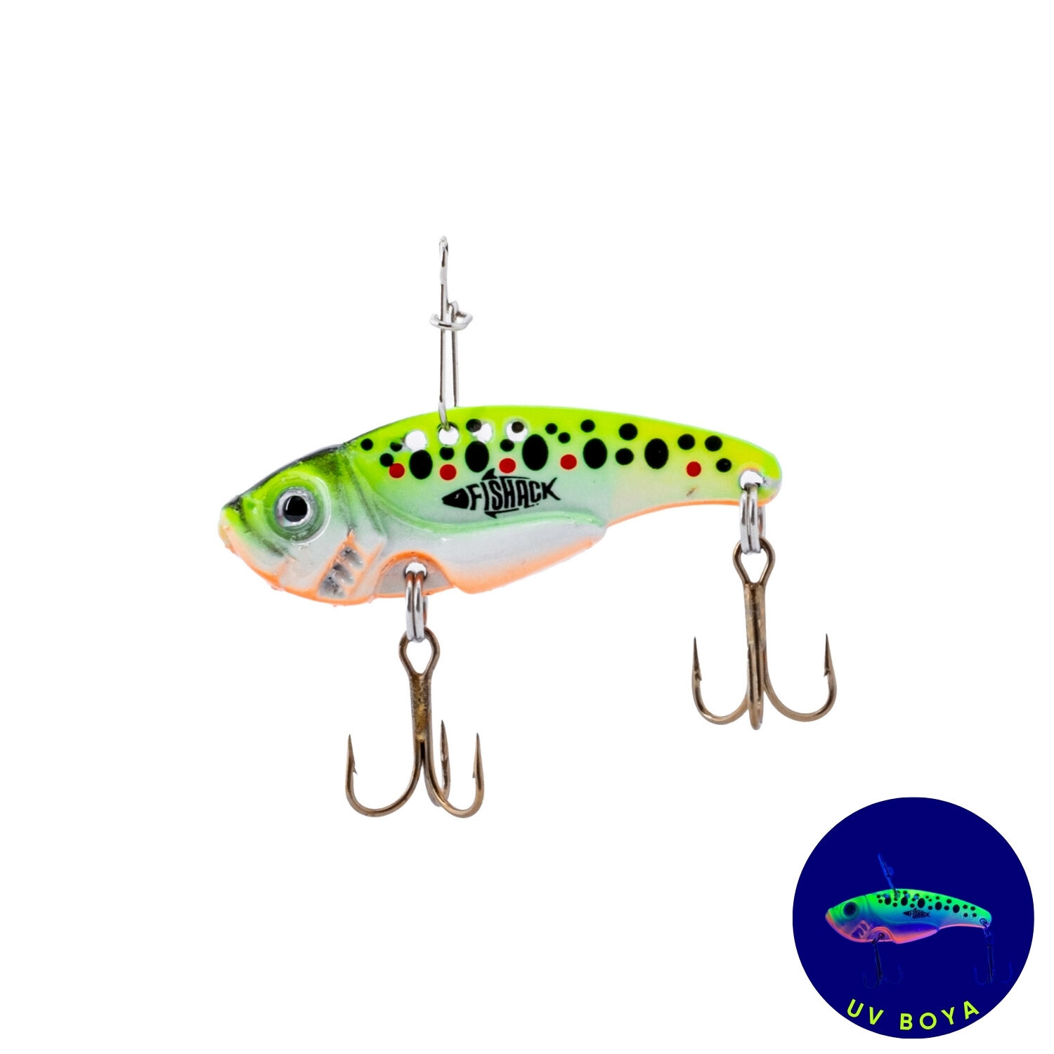 Vibrasyon Yem - LRF/Spin Jig - Fishack VibraX - 7g 40mm - Fire Gill