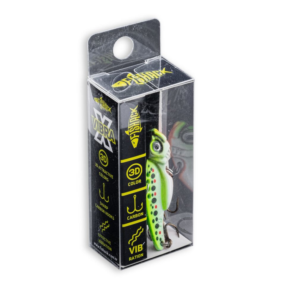 Vibrasyon Yem - LRF/Spin Jig - Fishack VibraX - 7g 40mm - Fire Gill