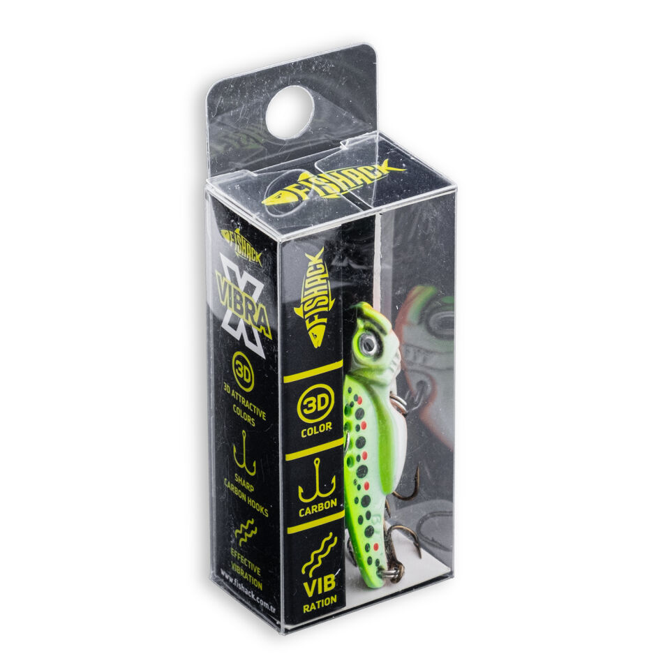 Vibrasyon Yem - LRF/Spin Jig - Fishack VibraX - 7g 40mm - Fire Gill
