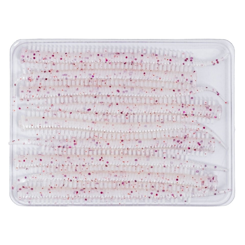 Silikon Kurt Yem - LRF Yem - 1g 70mm - Fishack Wormix - 10 Adet - White