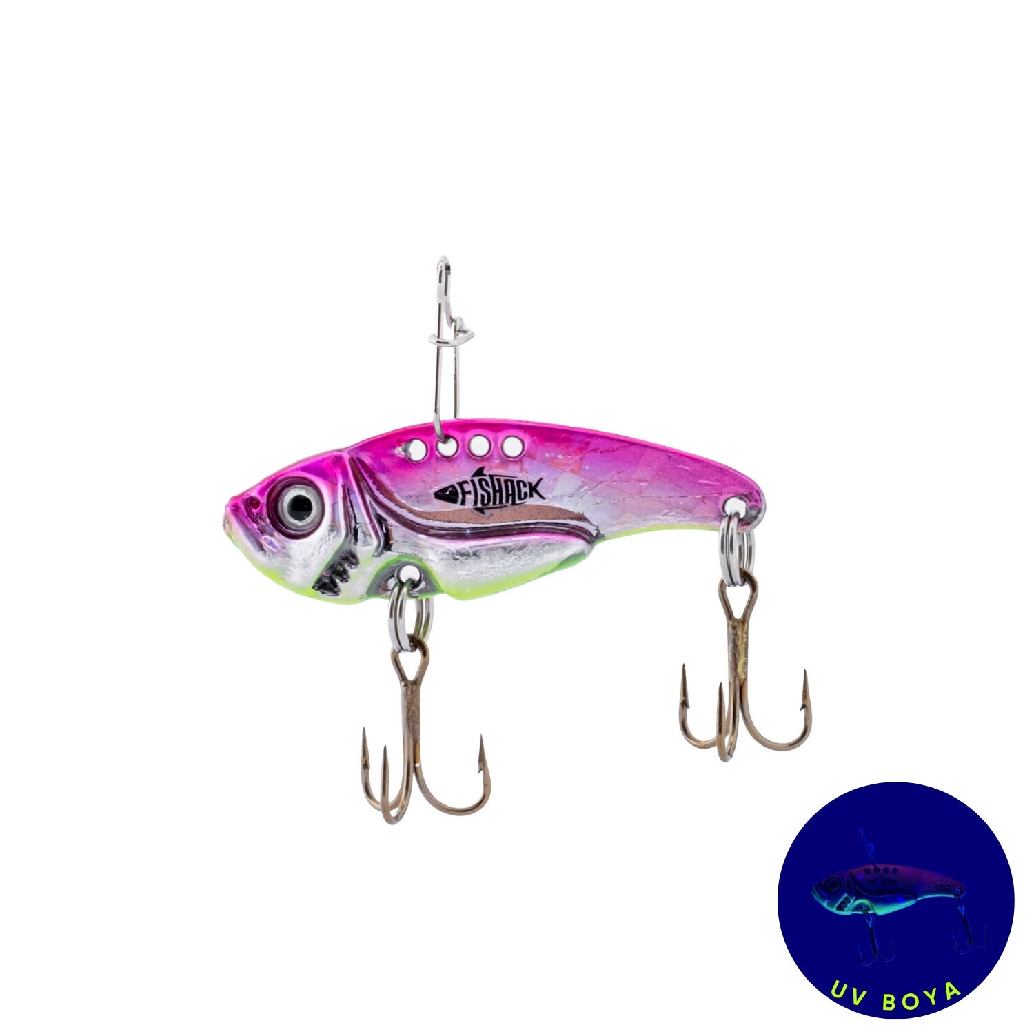 Vibrasyon Yem - LRF/Spin Jig - Fishack VibraX - 7g 40mm - Sparkle