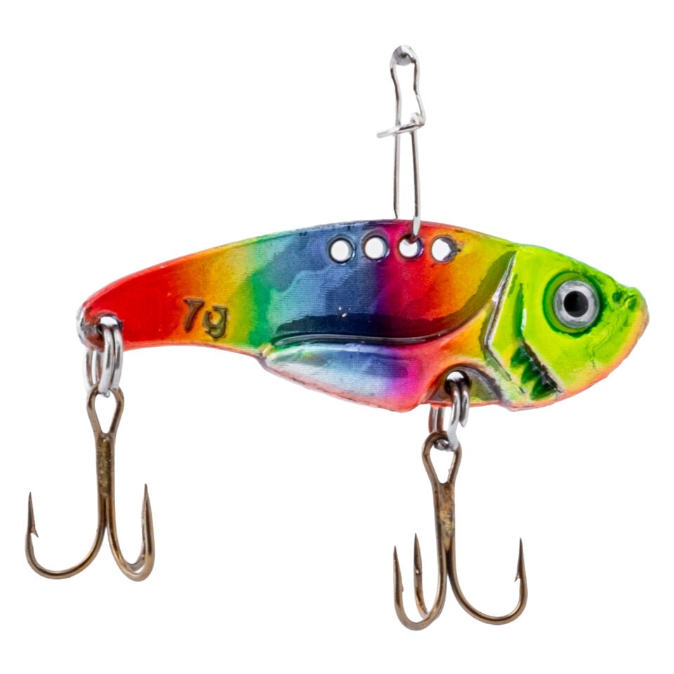 Vibrasyon Yem - LRF/Spin Jig - Fishack VibraX - 7g 40mm - Rainbow Fury