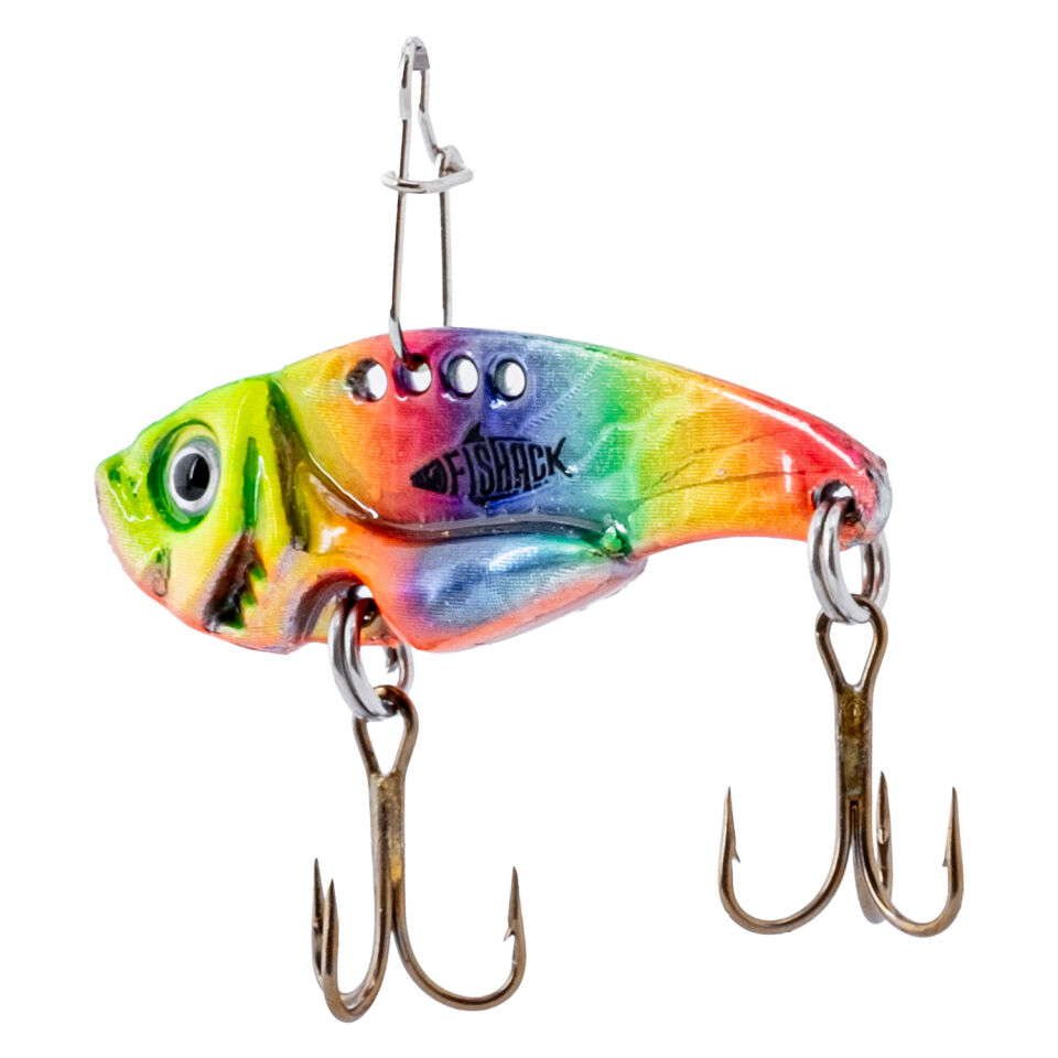 Vibrasyon Yem - LRF/Spin Jig - Fishack VibraX - 7g 40mm - Rainbow Fury