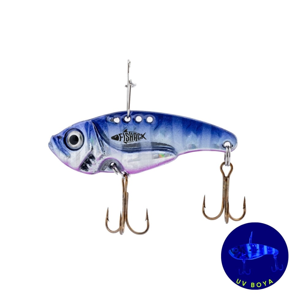 Vibrasyon Yem - LRF/Spin Jig - Fishack VibraX - 15g 55mm - Electric Sunset