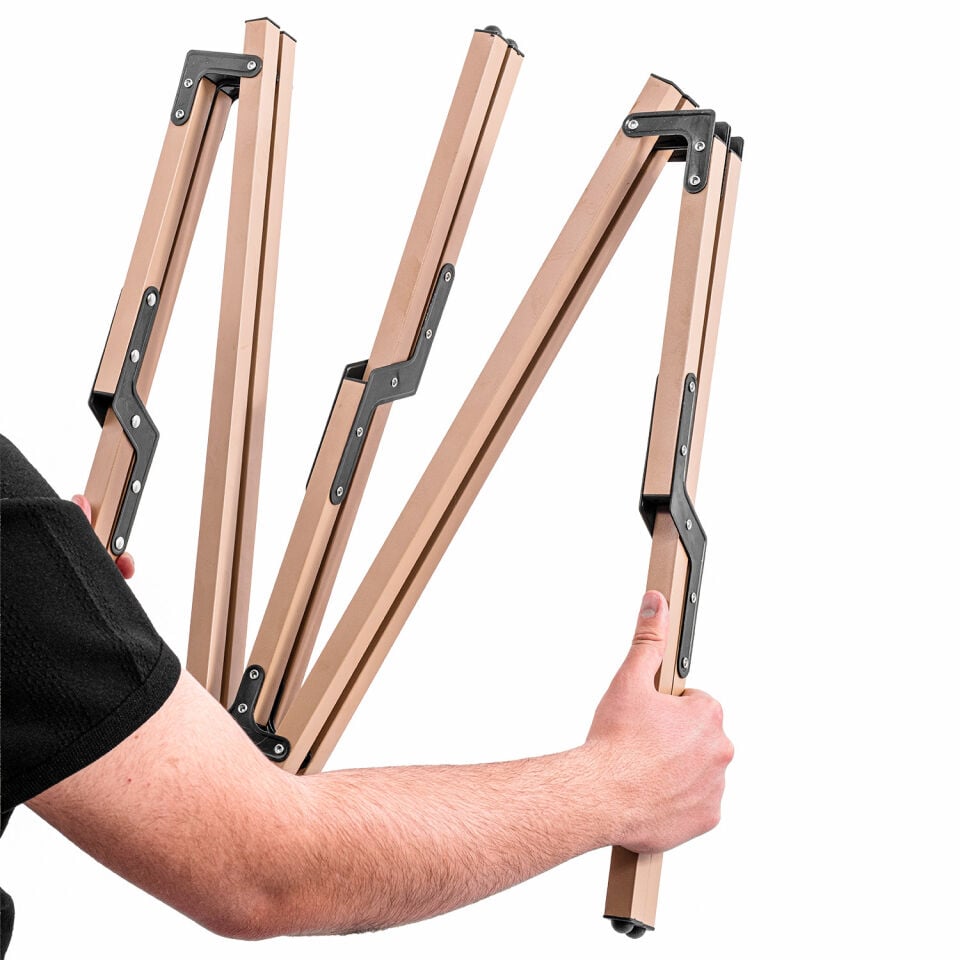 Katlanabilir Kamp Masası - 6/8 Kişilik - Timber - Taşıma Çantalı