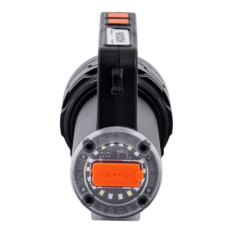 Şarj Edilebilir El Feneri - Wison - 5500 Lümen - 55 Watt