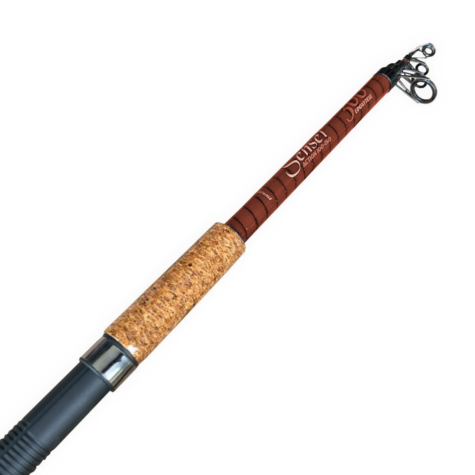 Teleskopik Olta Kamışı - Sensei - 270cm - 100/150 Gr - Kırmızı - Protackle