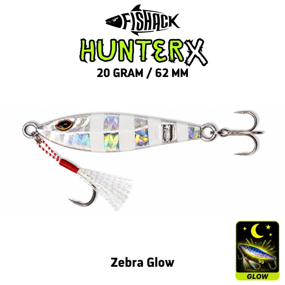 Metal Jig Yem - Fishack Hunterx - 20g 62mm