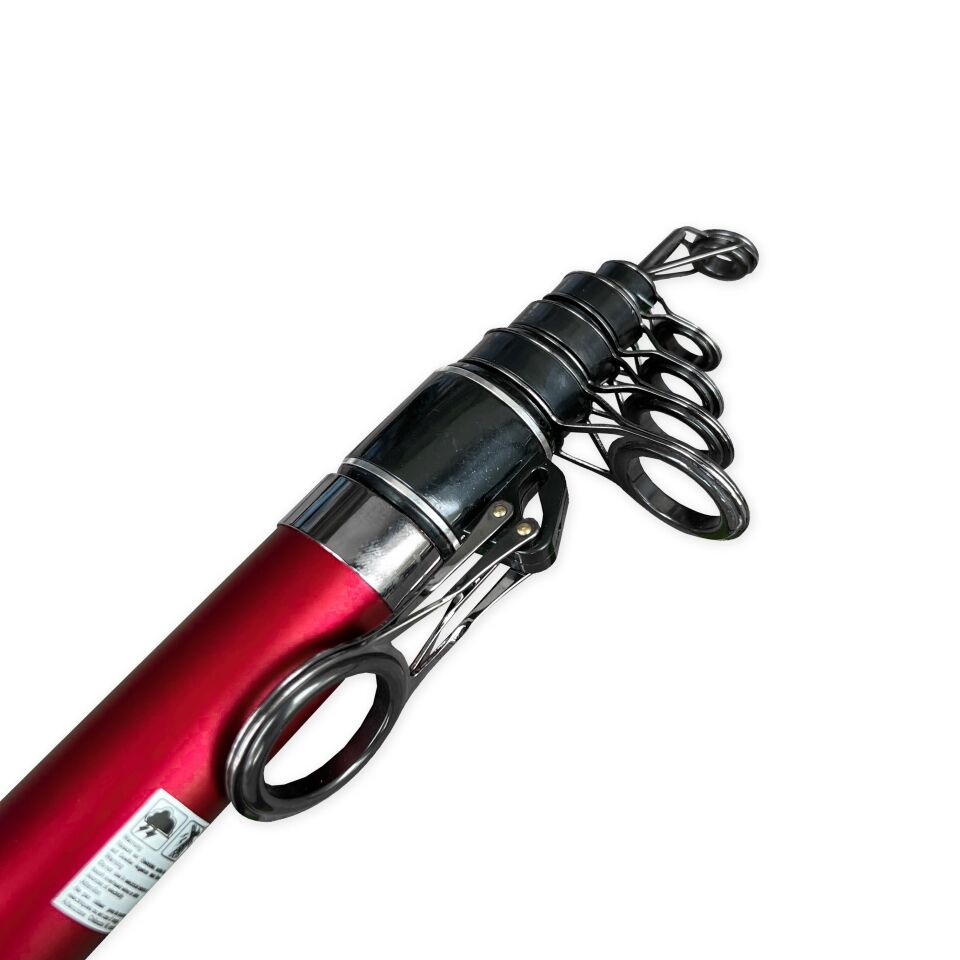 Teleskopik Karbon Surf Olta Kamışı - Redmark - 360cm - 100/200 Gr - Protackle