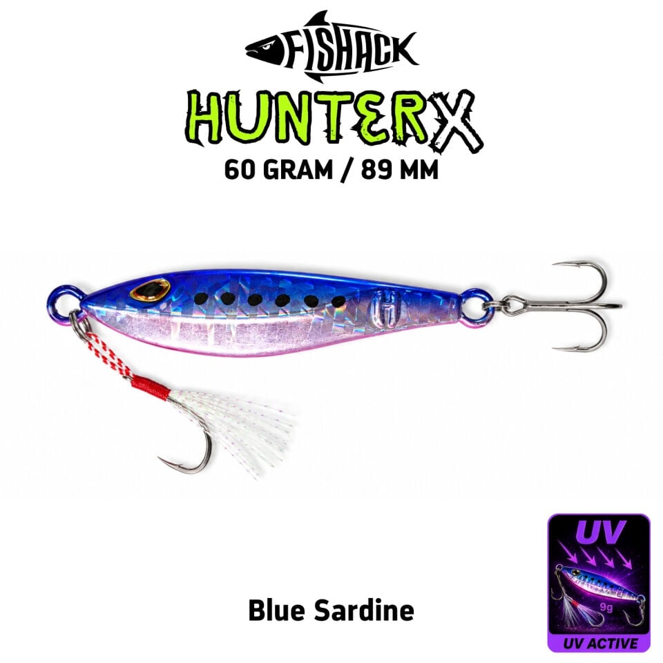 Metal Jig Yem - Fishack Hunterx - 60g 89mm