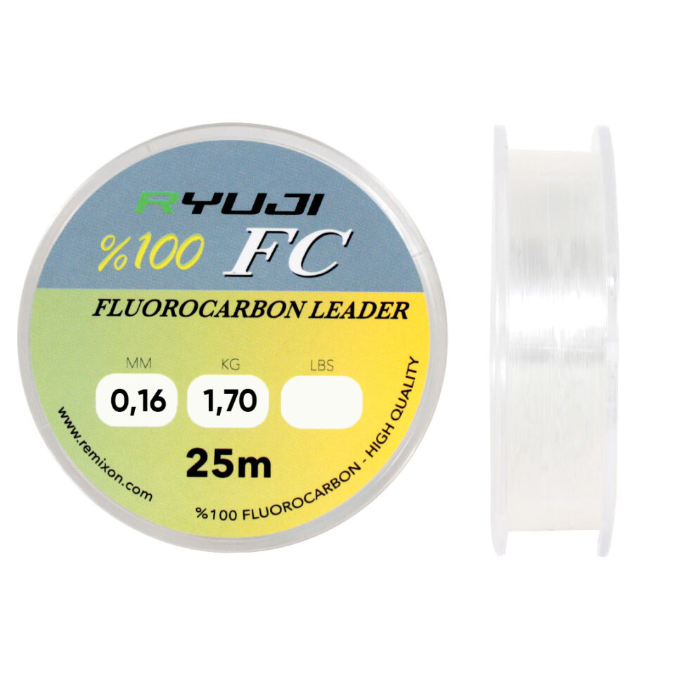 Fluorocarbon Lider Misina - Ryuji Leader - 25 mt - 0,16mm