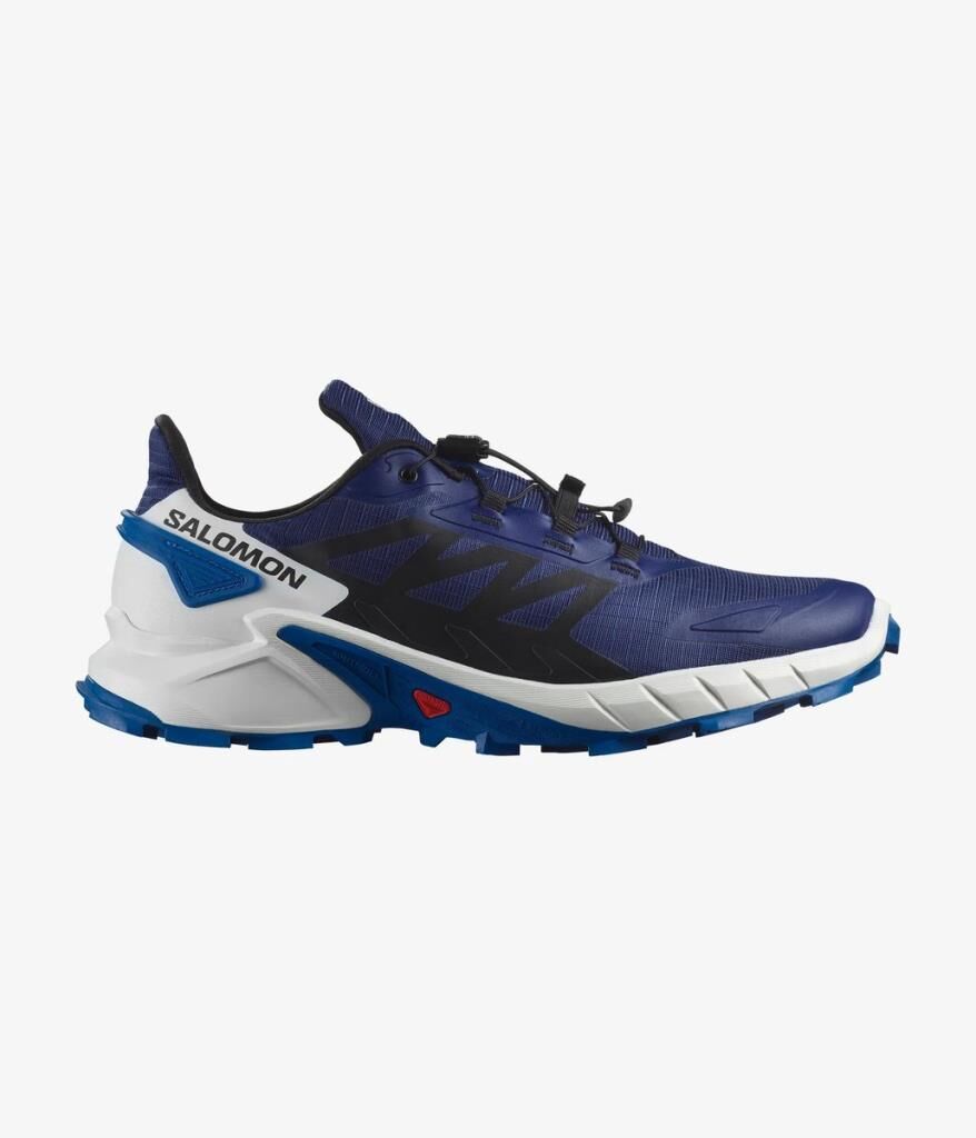 Salomon Supercross 4 Erkek Koşu Ayakkabısı - Blue Print/Black/Lapis Blue