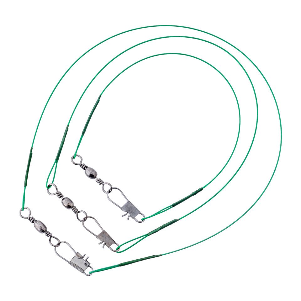 Klipsli Fırdöndülü Çelik Tel - Fishack WireX - 72'li Kartela Set