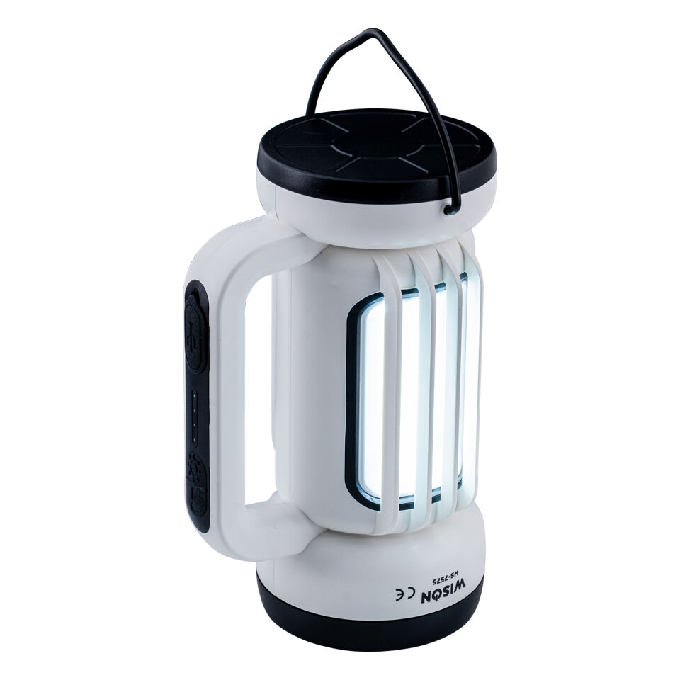 Şarj Edilebilir El Feneri & Kamp Lambası - Wison - 5 Watt - Solar Şarj