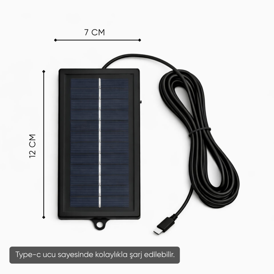 Şarj Edilebilir Kamp Lambası - Wison - Solar Şarjlı (WS-688)