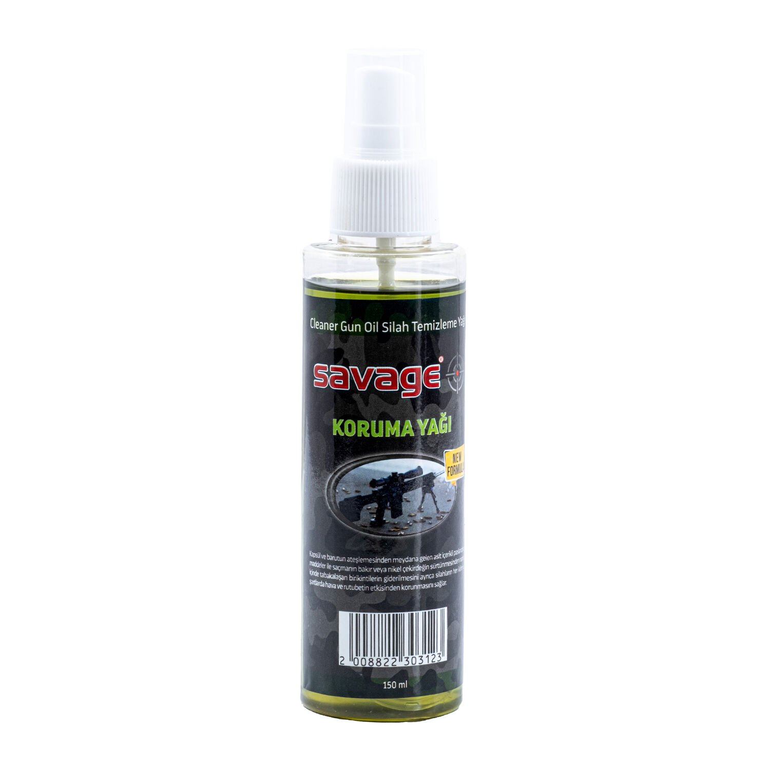 Koruyucu - Savage - Sprey Silah Yağı - 150 ml