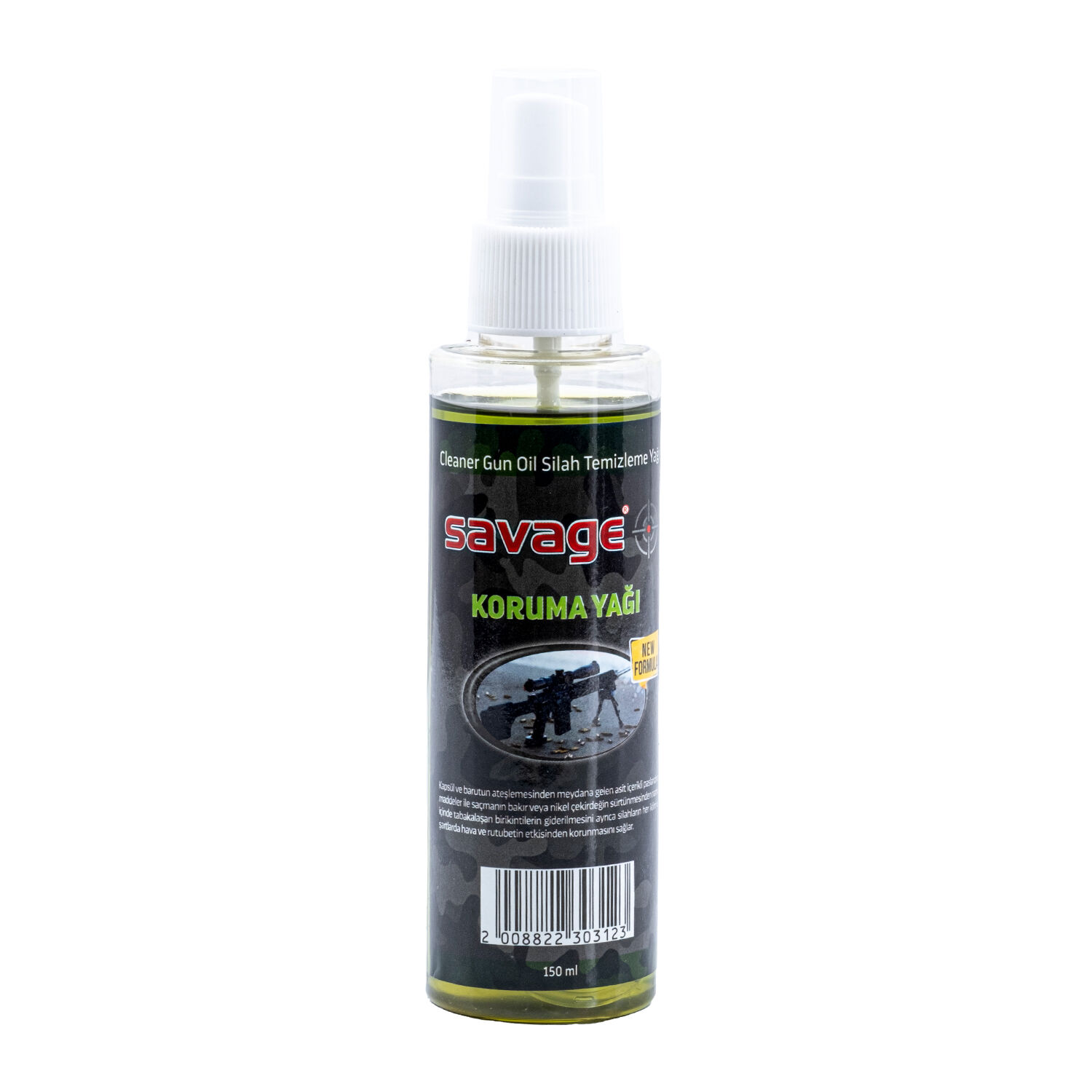 Koruyucu - Savage - Sprey Silah Yağı - 150 ml