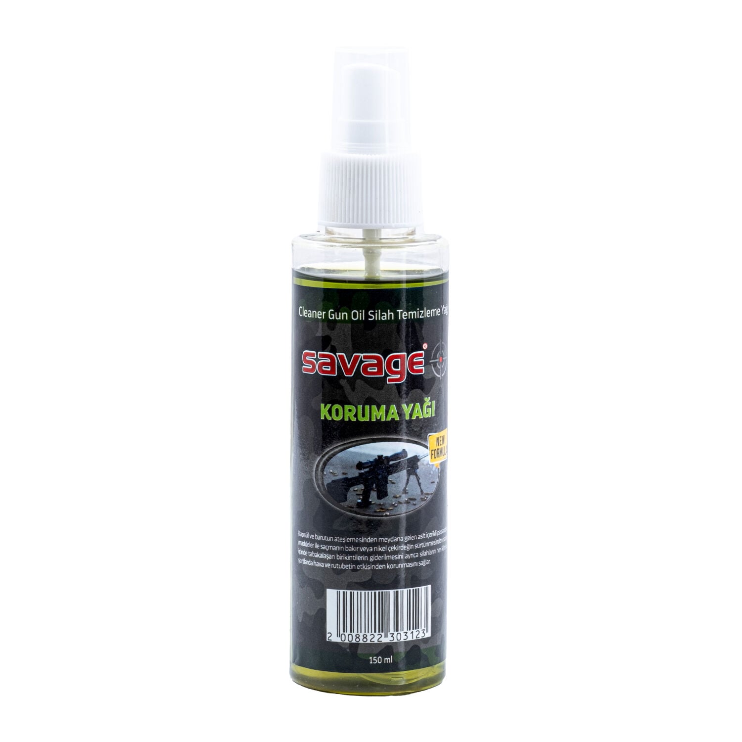 Koruyucu - Savage - Sprey Silah Yağı - 150 ml