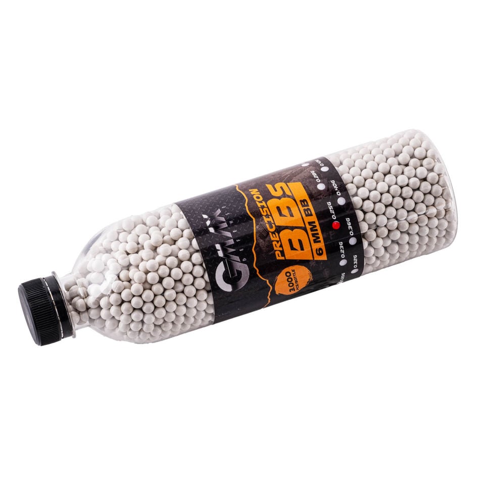 Plastik Bilye 6mm - Gmax - 0.25 gr - 3000'li