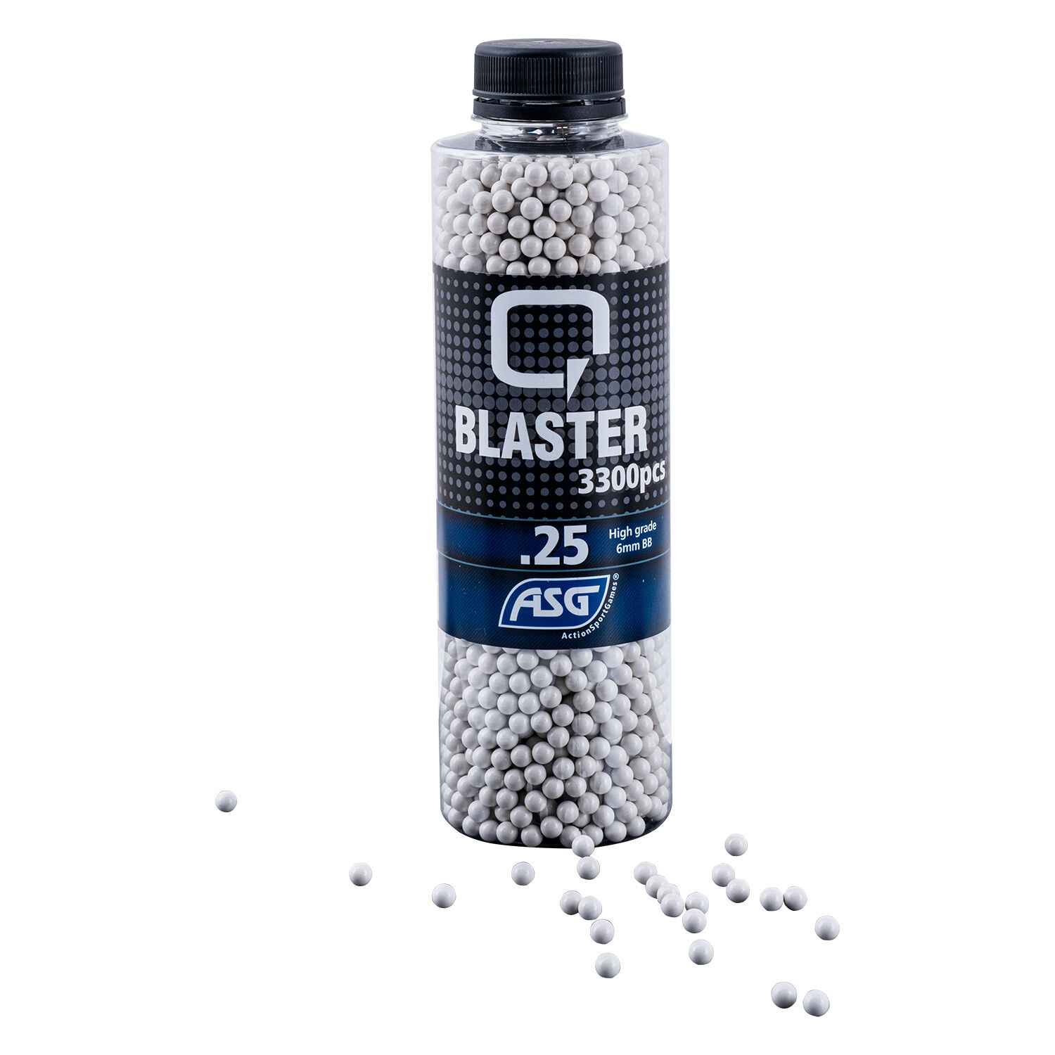 Plastik Bilye 6mm - 0.25 gr - 3300'lü