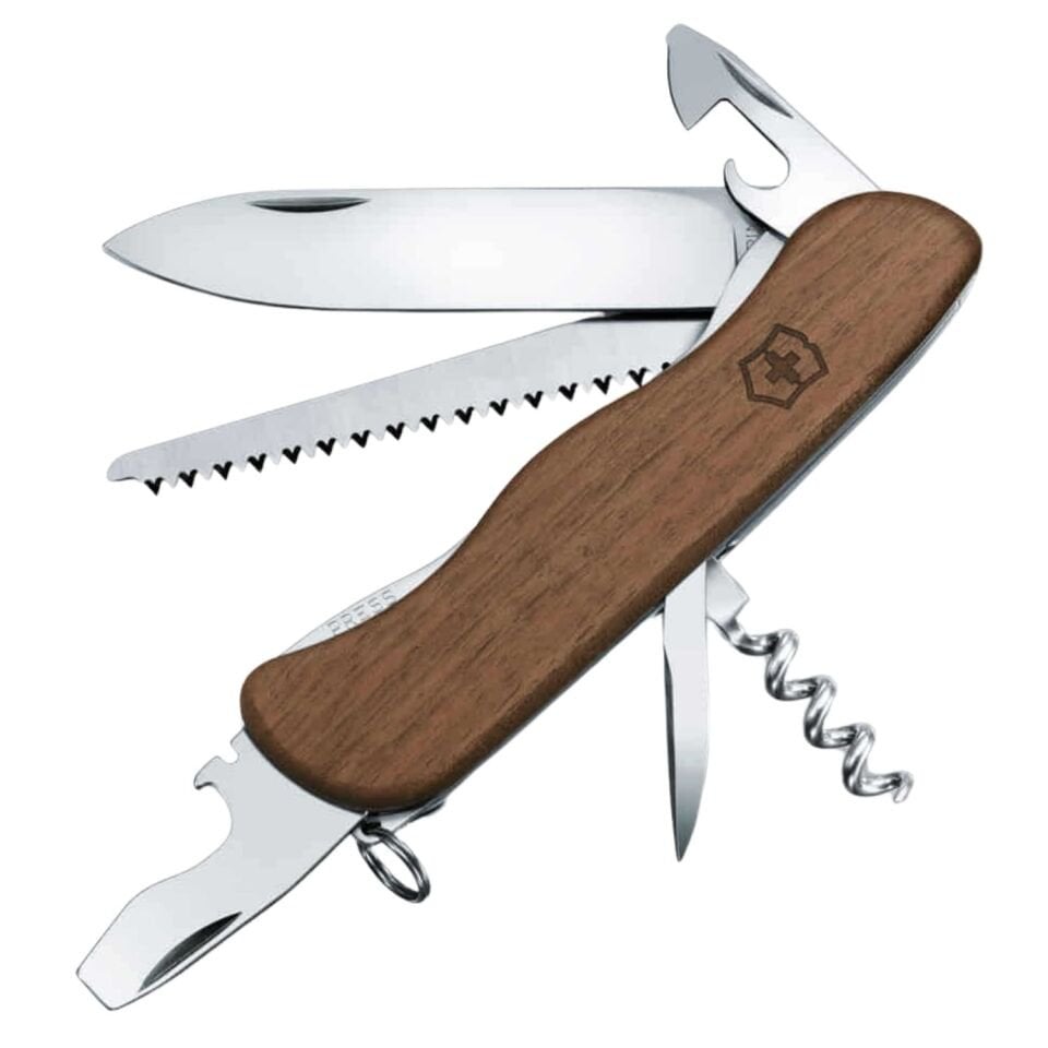 Forester Wood Ceviz Ağacı İsviçre Çakısı - 0.8361.63