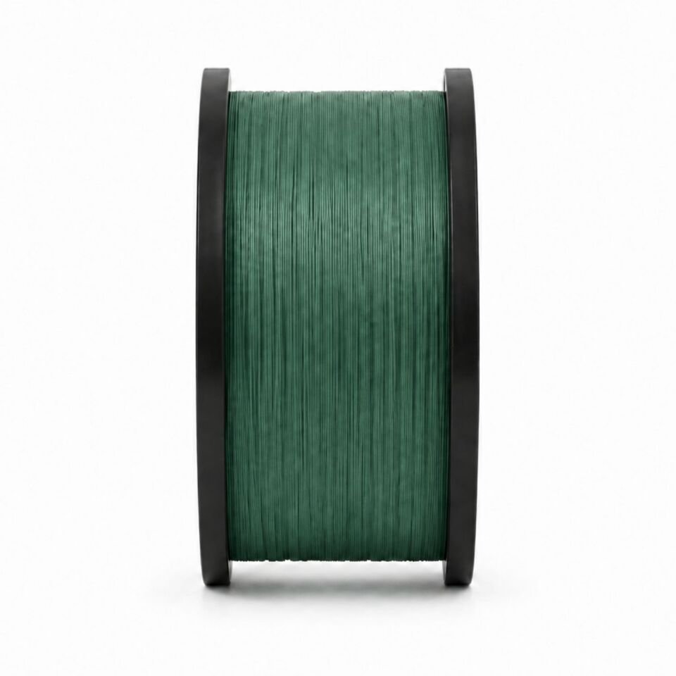 1000 MT Bobin Misina - Crystal - Yeşil - Ekstra Güçlü - 0,25 MM