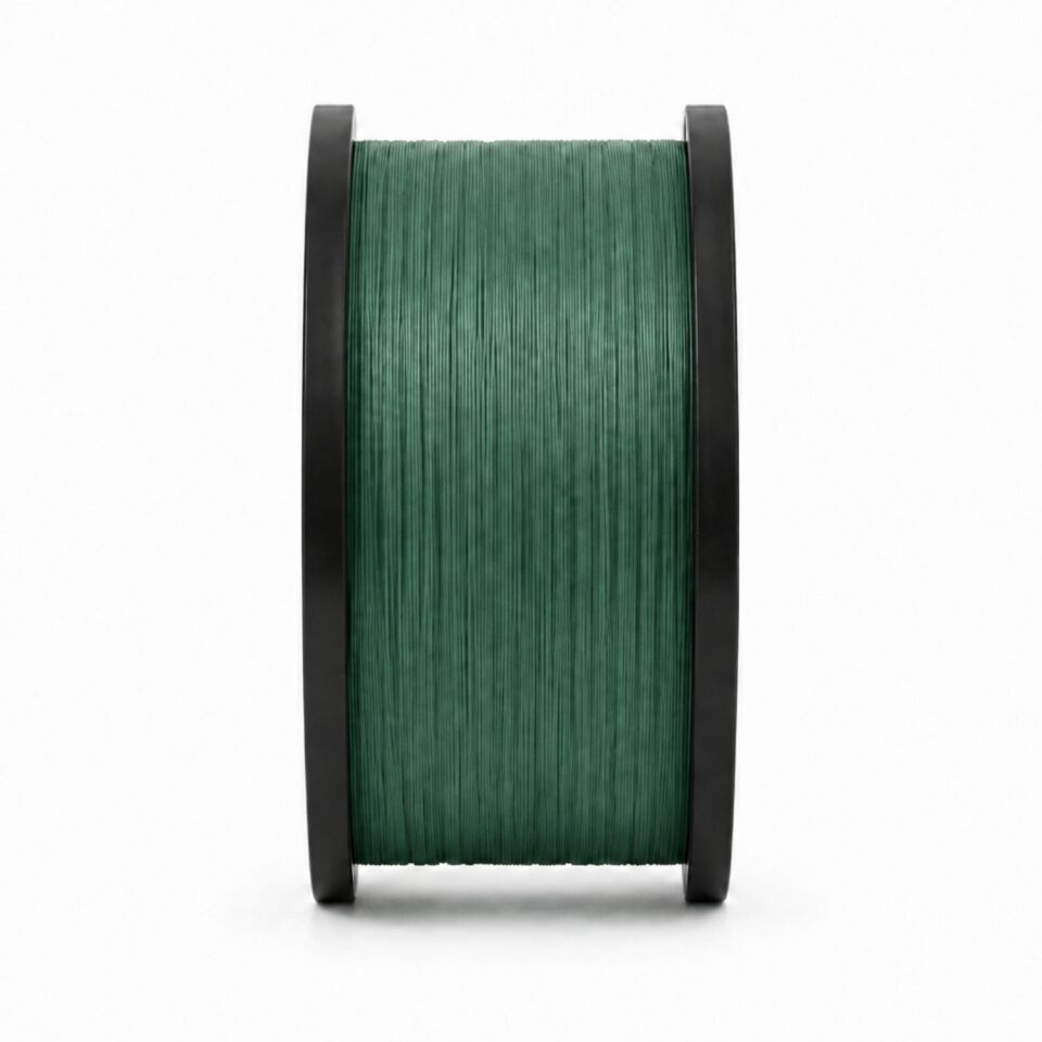 1000 MT Bobin Misina - Crystal - Yeşil - Ekstra Güçlü - 0,25 MM