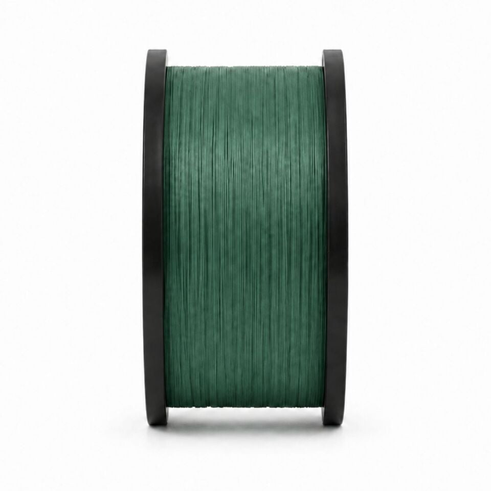 1000 MT Bobin Misina - Crystal - Yeşil - Ekstra Güçlü - 0,25 MM