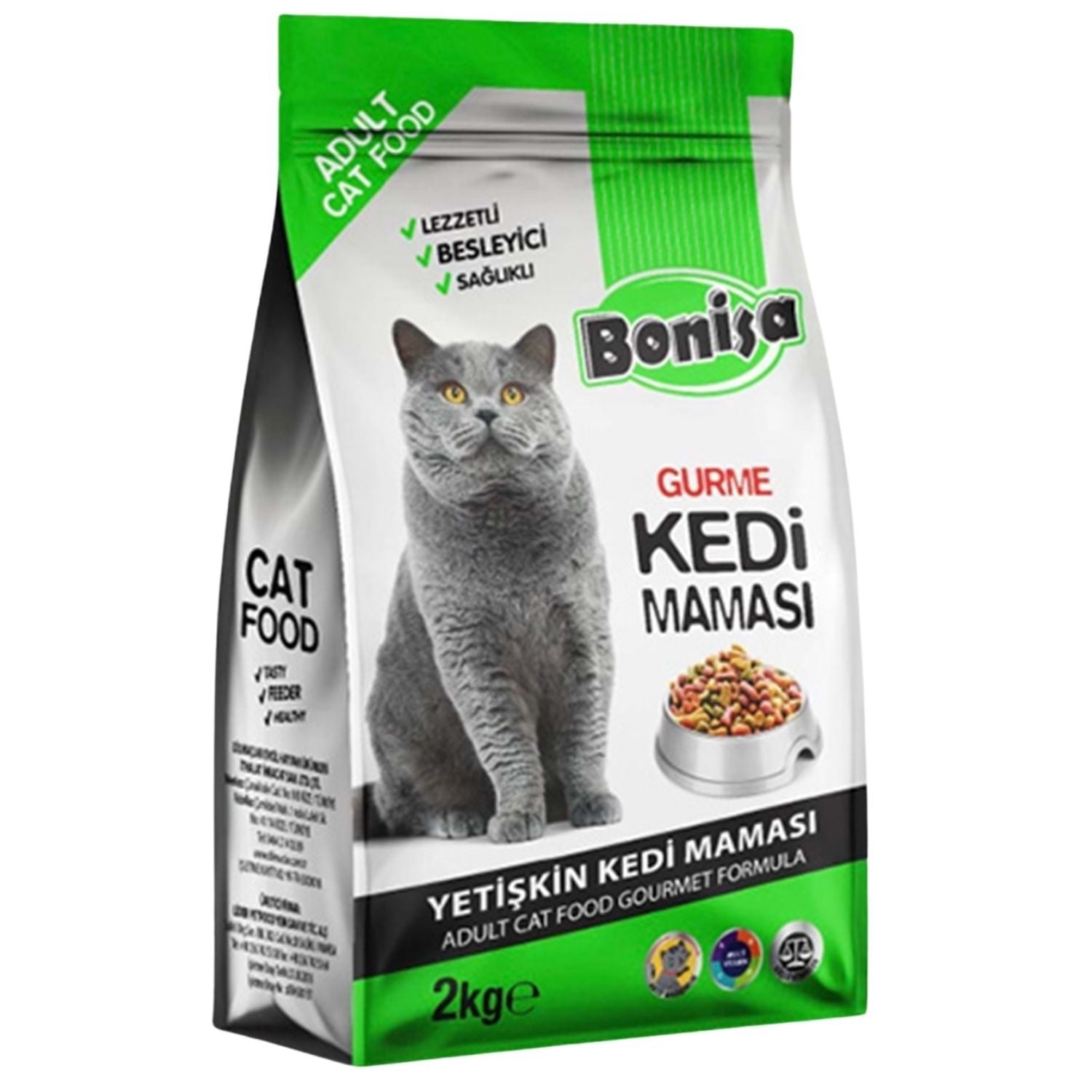 Yetişkin Kedi Maması - Bonisa - Gurme - 2 Kg