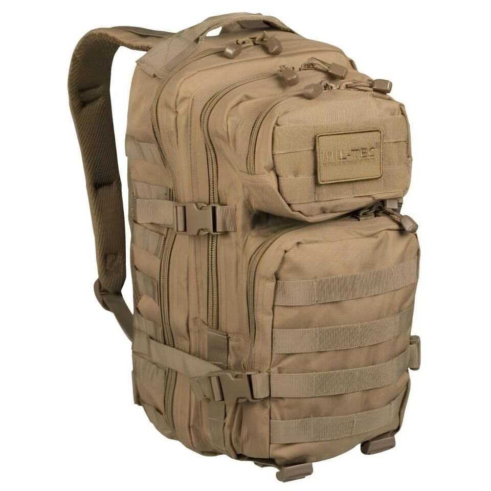 Taktikal Sırt Çantası - Mil-Tec Trum - 20 lt - Coyote - (14002005)